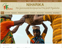 Tablet Screenshot of niharikabd.org